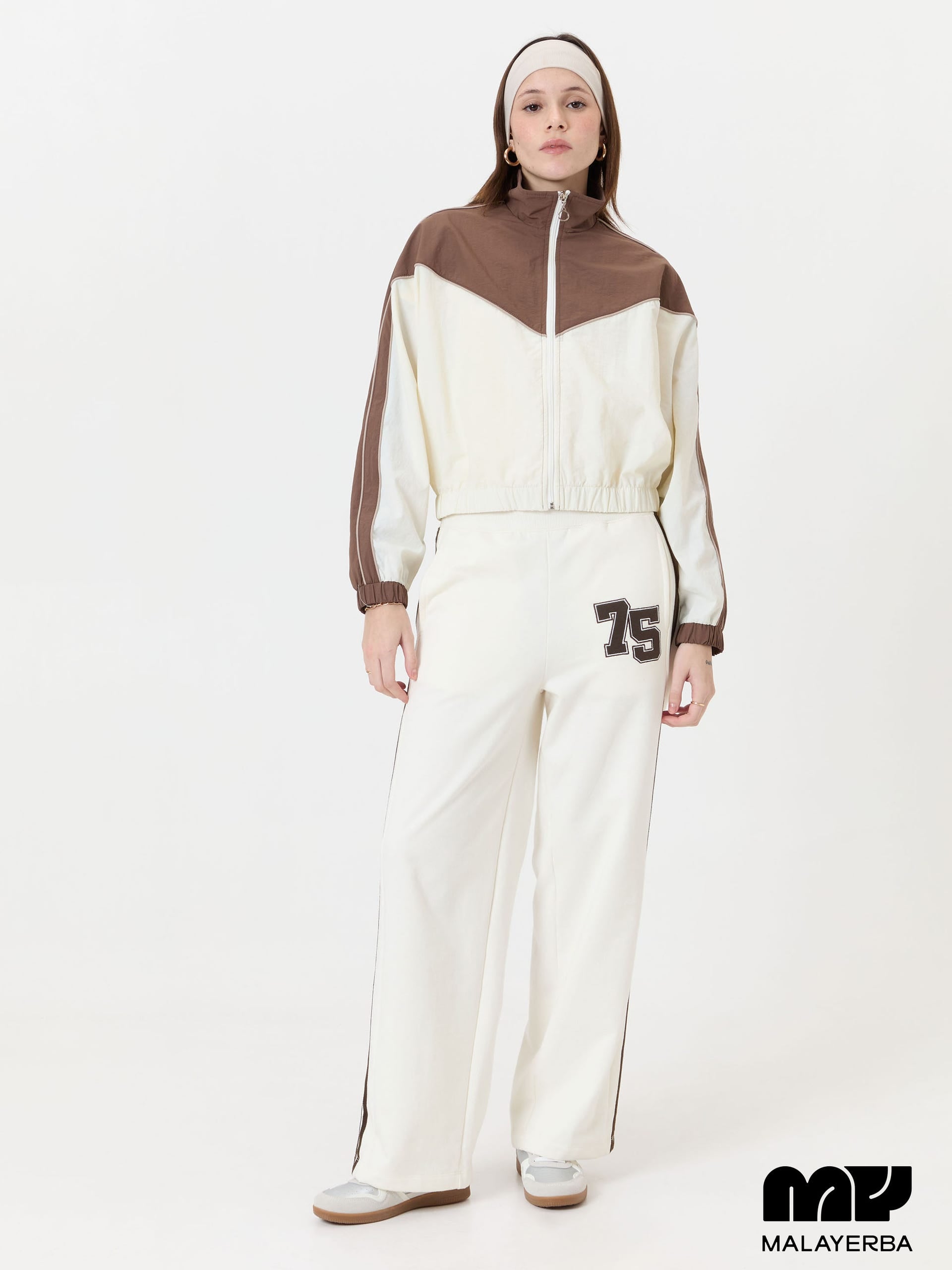 Rompevientos Hueso y Café