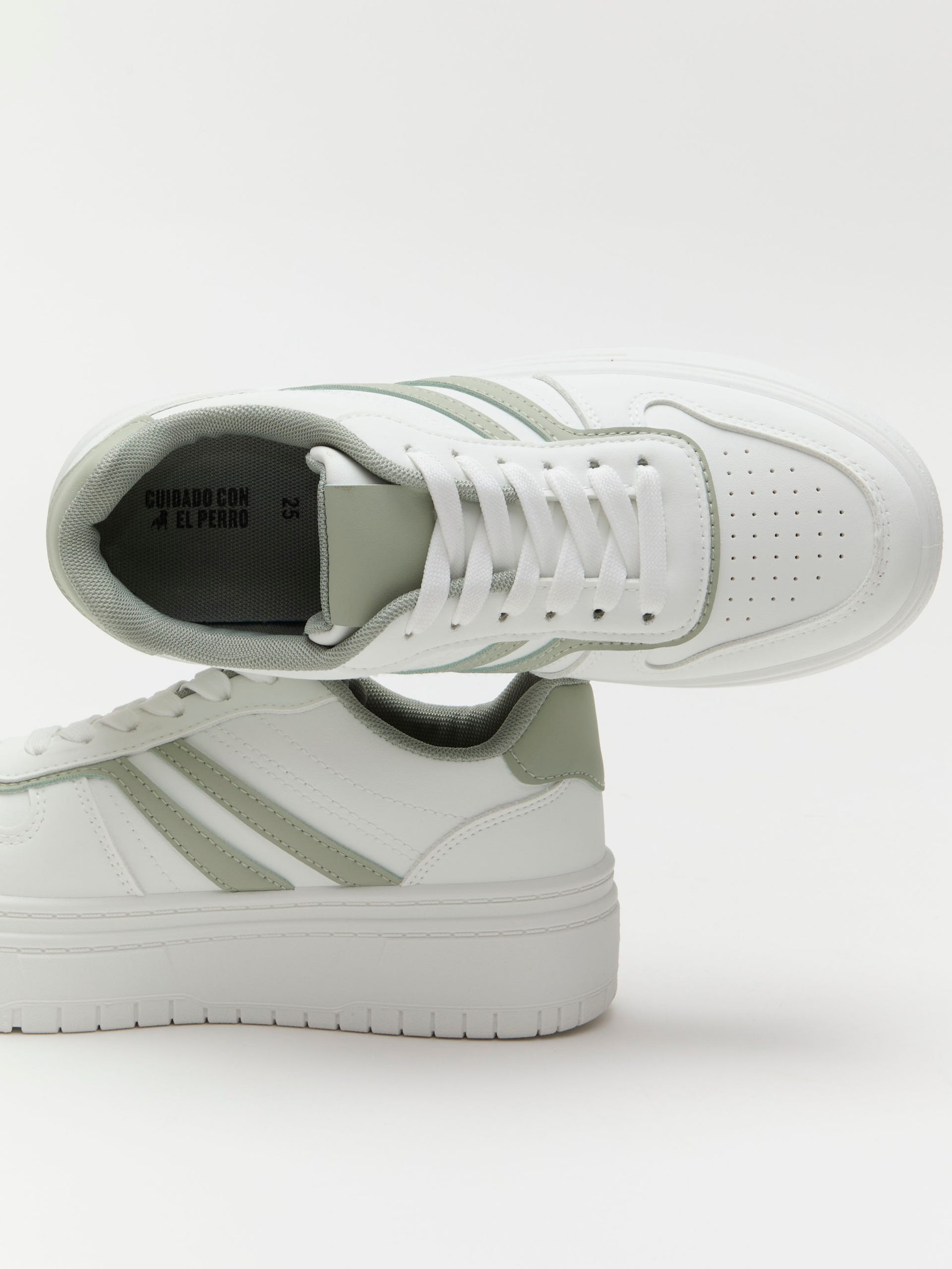 Tenis para Mujer con Rayas Blancos